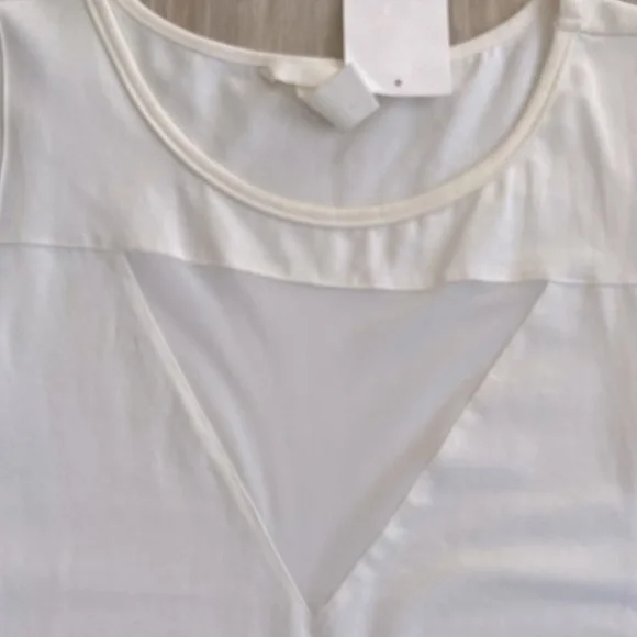 NWT H&M White Cutout Bodysuit - Picture 4 of 6